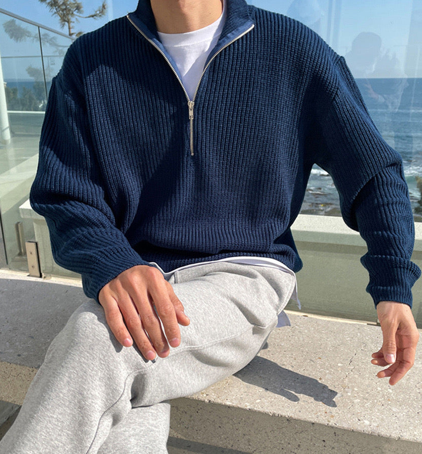 Maglione Mezza Zip JEONJU
