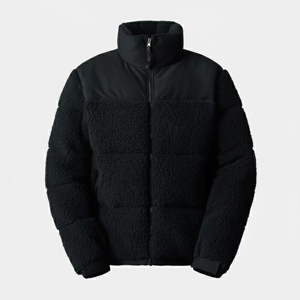 Giacca in Pile Sherpa Imbottita